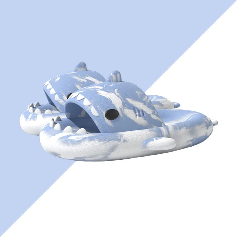 Evshine Cute Women's Sandals Shark Slippers