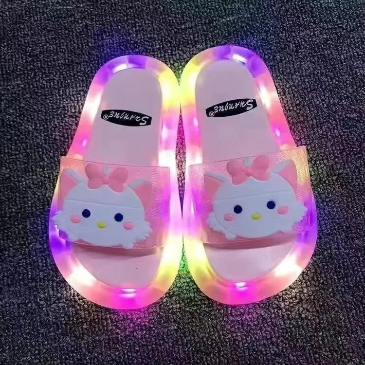 Boys Girls Unicorn Animals Prints Slippers