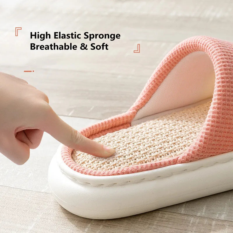 Smile Face Slippers - Couples Home Smiley Slides