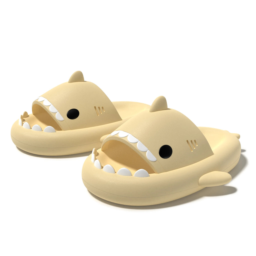 Shark Slides - Anti Slip Thick Sole Indoor Outdoor Slippers