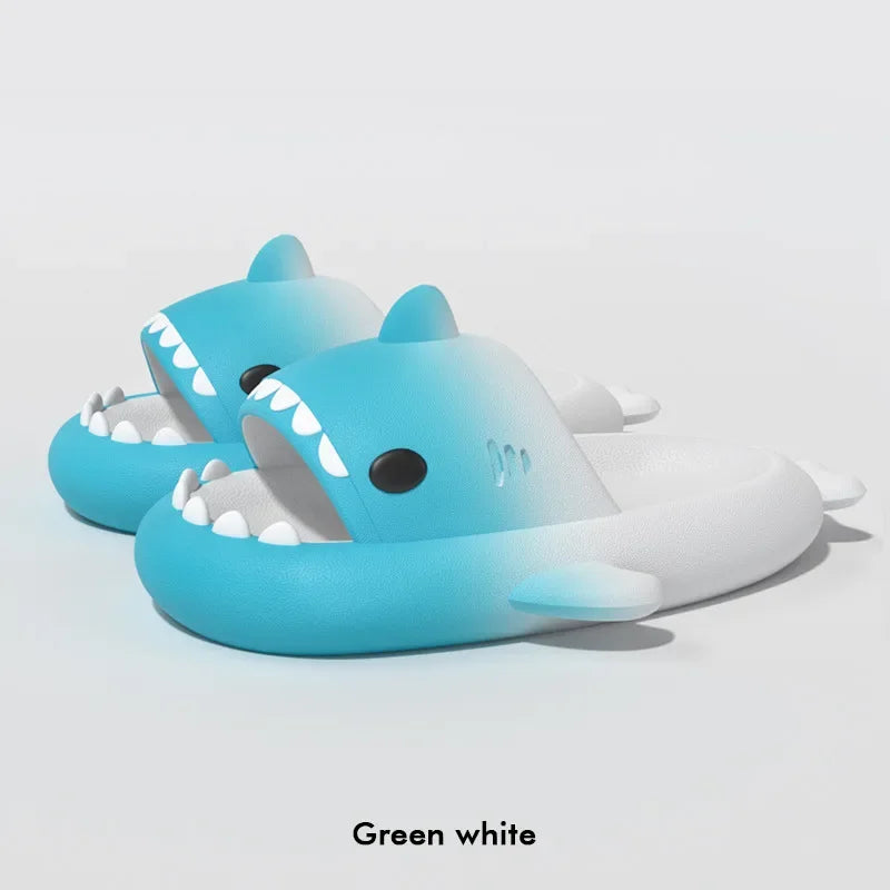 Shark Slippers - Home Summer Beach Indoor Soft Slides