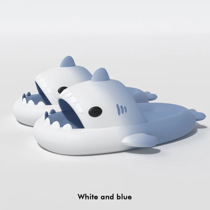 Shark Slides - Summer Slippers Beach Bathroom Home