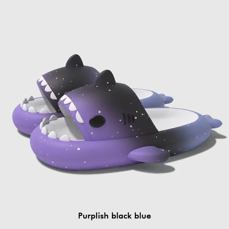 Shark Slippers - Home Summer Beach Indoor Soft Slides