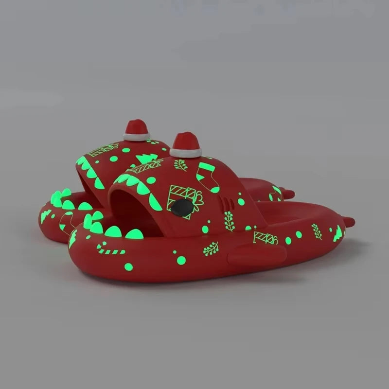 Shark Slides - Soft Slippers Bathroom Couple Outdoor Shoes