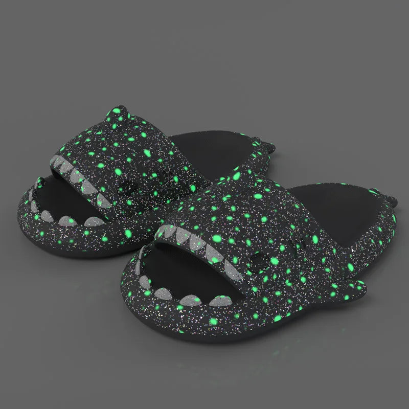 Shark Slides - Luminous Slippers Cute Flip Flops