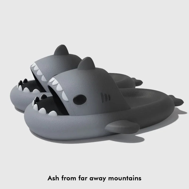 Shark Slippers - Home Summer Beach Indoor Soft Slides