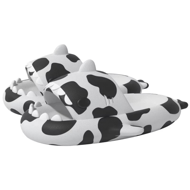 Shark Slides - Soft Slippers Bathroom Couple Outdoor Shoes