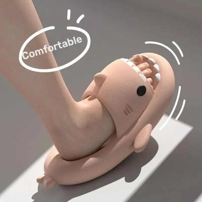 Summer Shark Slippers Anti-Skid Flat Shoes