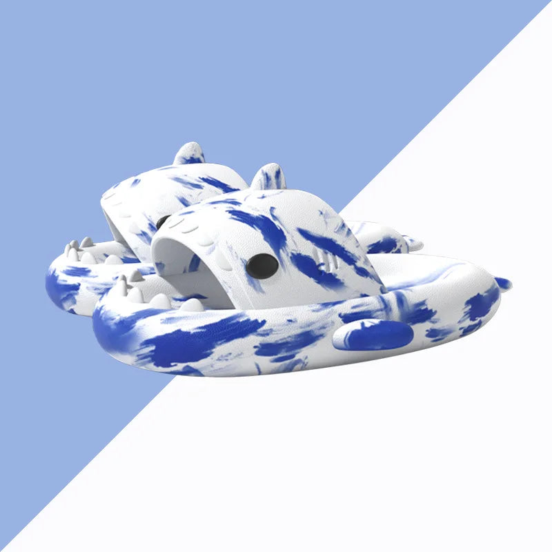 Evshine Cute Women's Sandals Shark Slippers