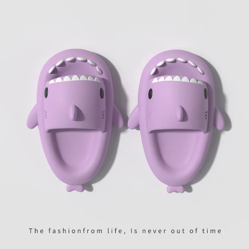 Shark Slides - 4cm Thick Slippers Indoor Bathroom Slides