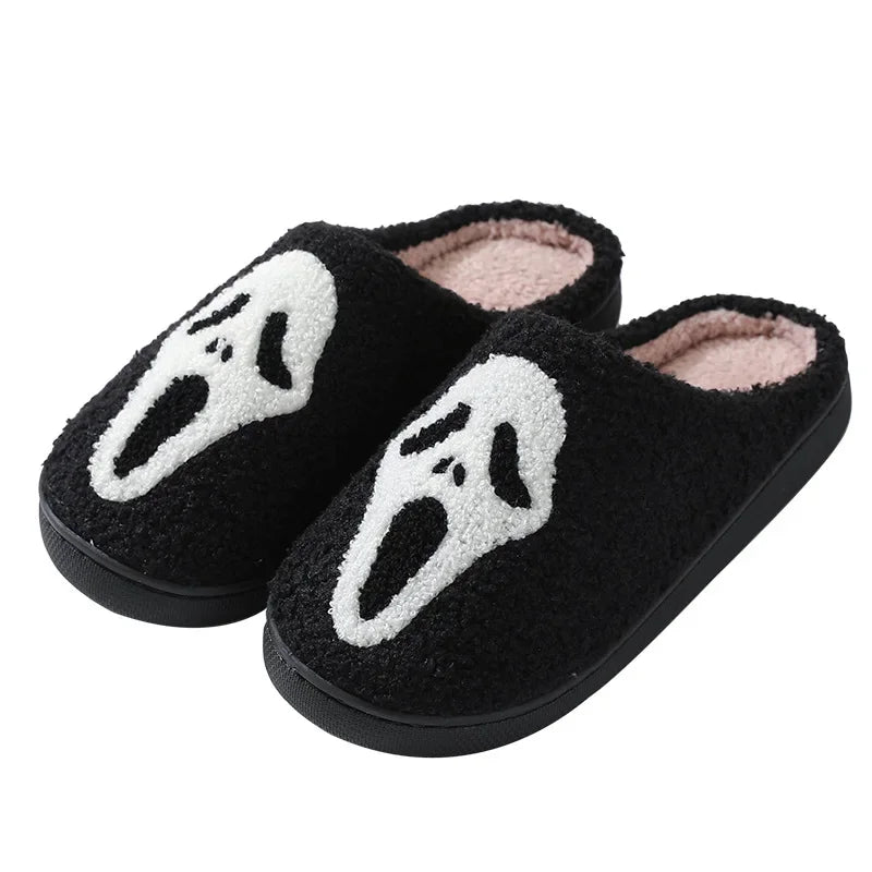 Halloween Skull Anti-Slip Indoor Slippers