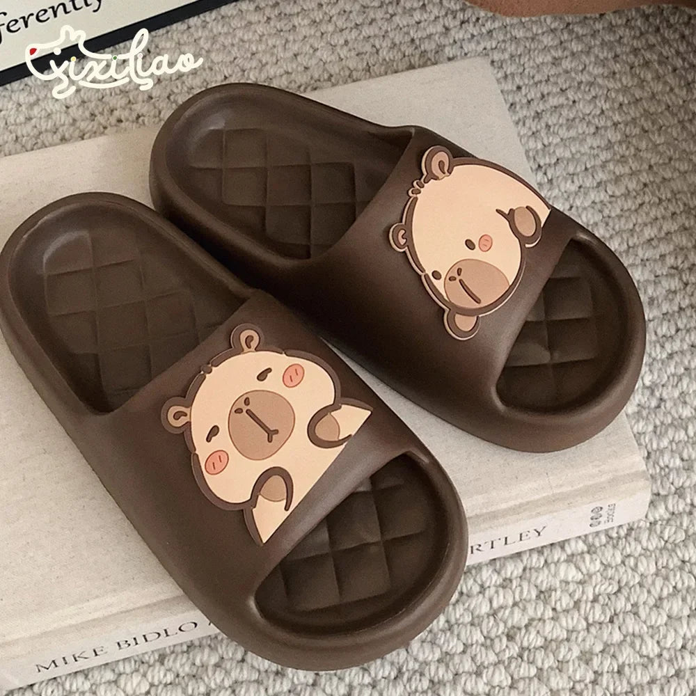 Capybara Flip Flops Women Slipper