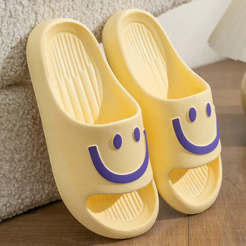 Cartoon Smile Eva Home Beach Flip Flops