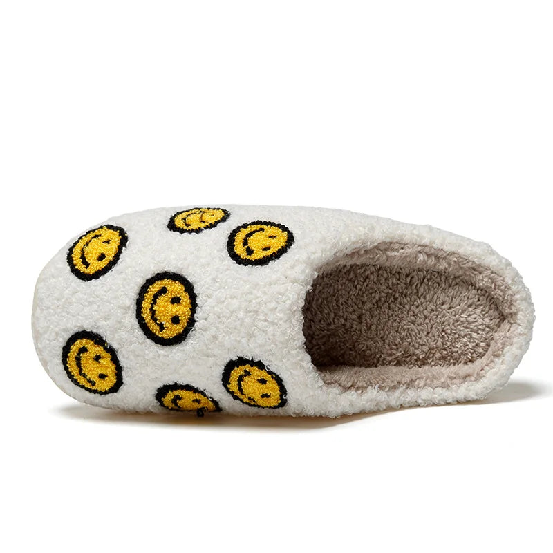 Smiley Slippers - Smile Bedroom Non-slip Home Slides