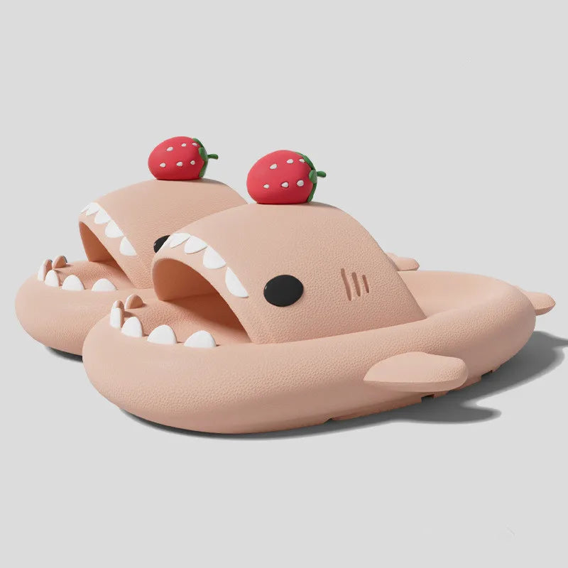 Shark Slides - Cute Panda DIY Slippers Summer Platform Shoes