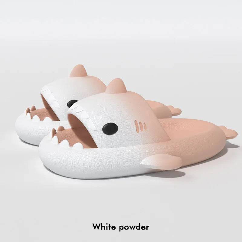 Shark Slides - Summer Slippers Beach Bathroom Home
