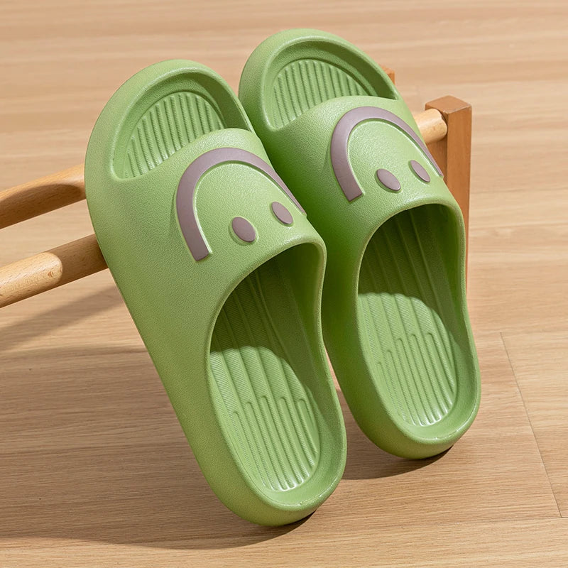 Cartoon Smile Eva Home Beach Flip Flops
