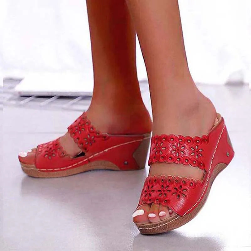 Summer Platform Shoes Slip On Walking Shoes