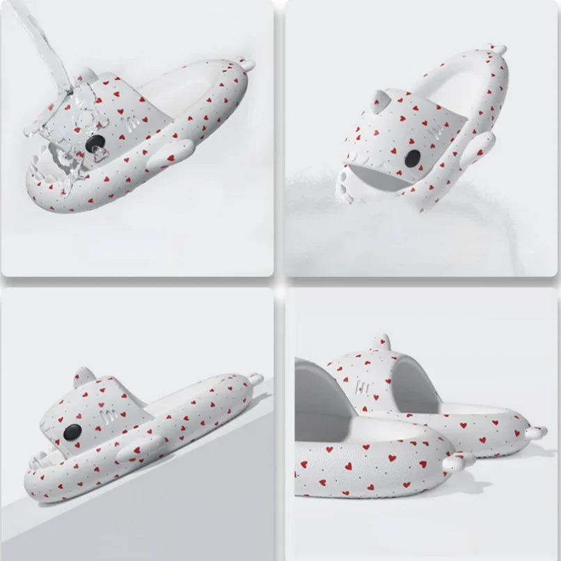 Shark Slippers - House Slides flip flop Summer Beach