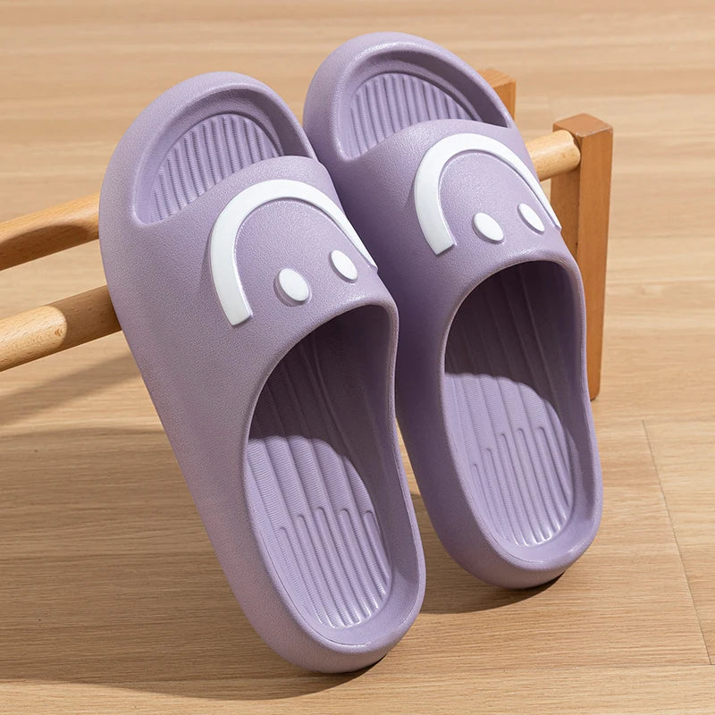 Cartoon Smile Eva Home Beach Flip Flops