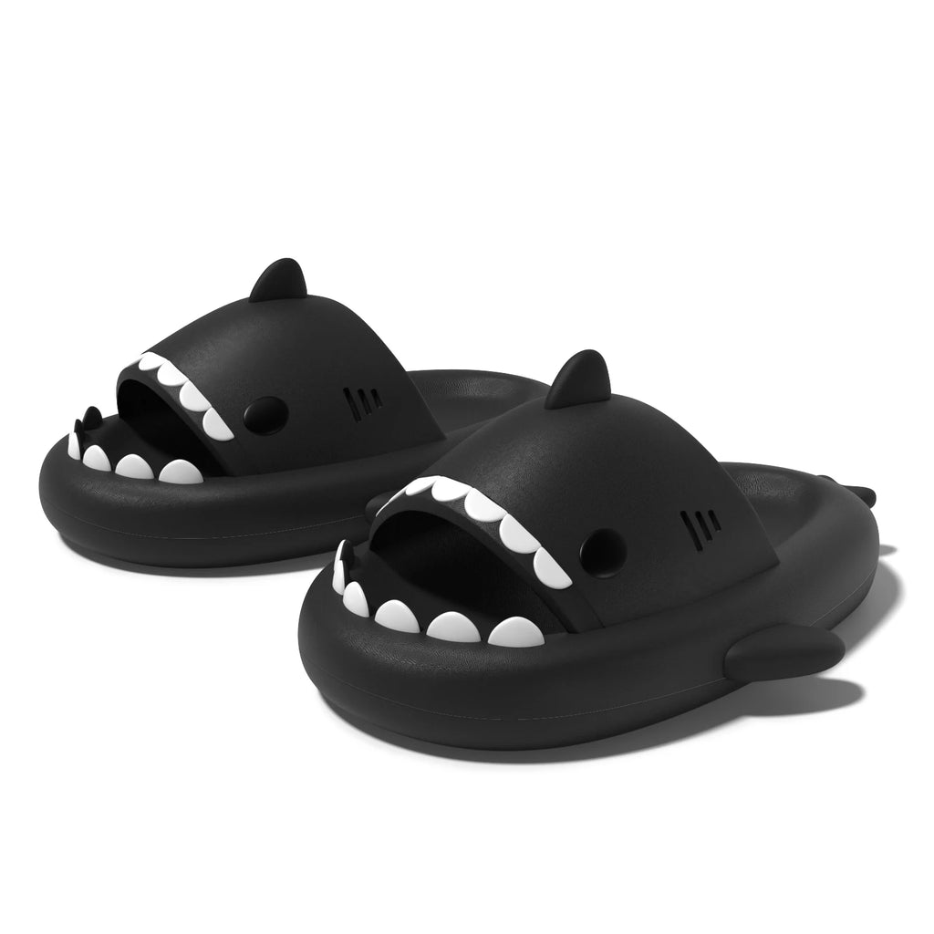 Shark Slides - Anti Slip Thick Sole Indoor Outdoor Slippers