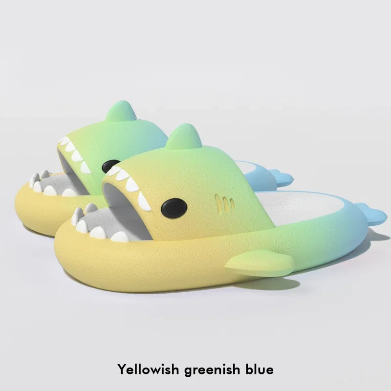Shark Slippers - Home Summer Beach Indoor Soft Slides