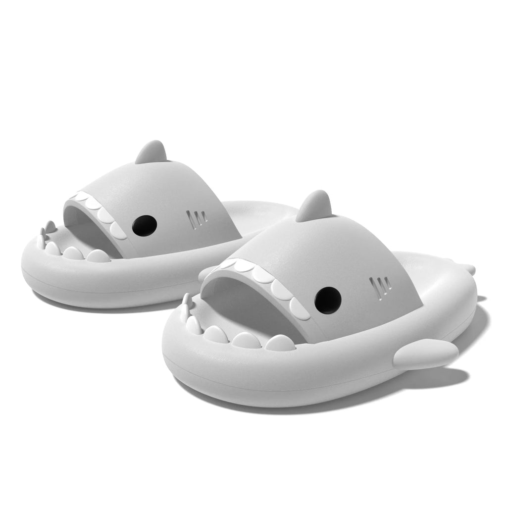 Shark Slides - Anti Slip Thick Sole Indoor Outdoor Slippers