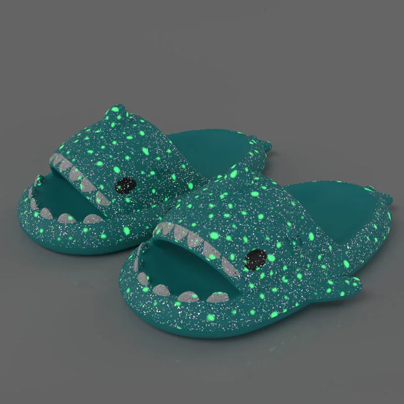 Shark Slides - Luminous Slippers Cute Flip Flops