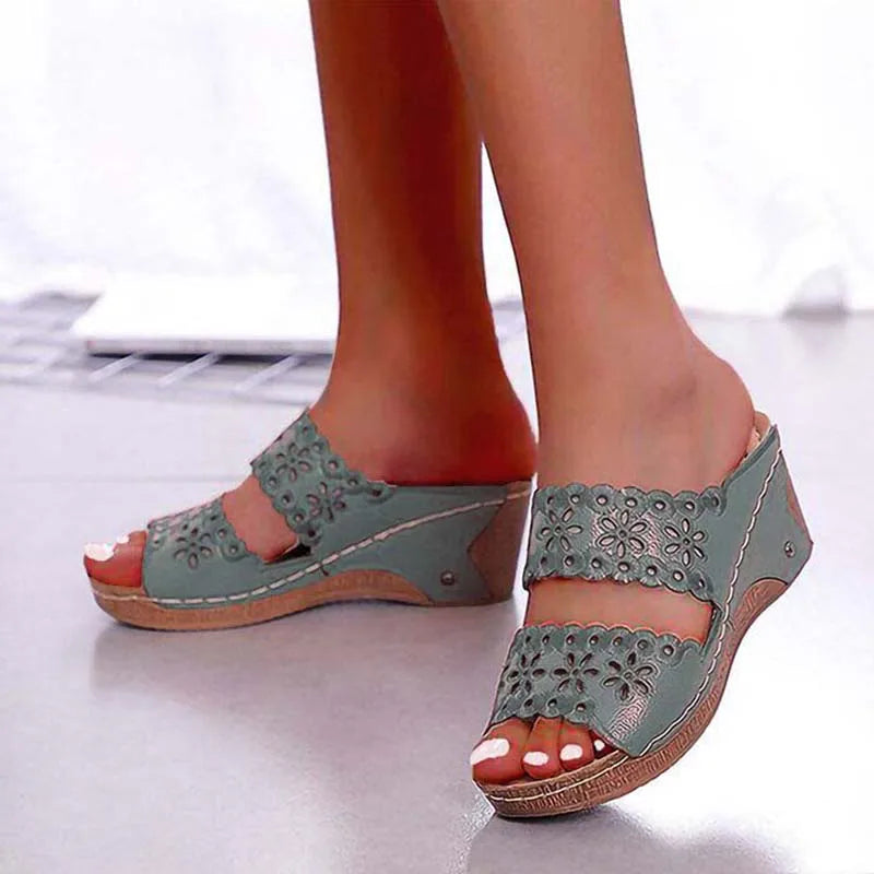 Summer Platform Shoes Slip On Walking Shoes