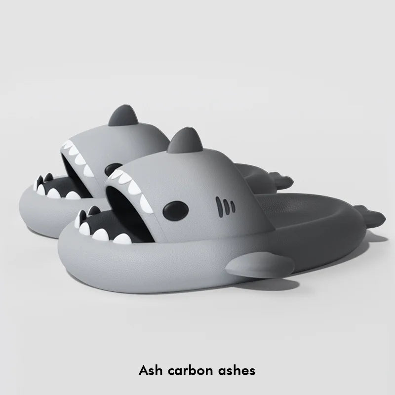 Shark Slides - Summer Slippers Beach Bathroom Home