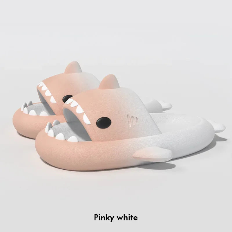 Shark Slippers - Home Summer Beach Indoor Soft Slides