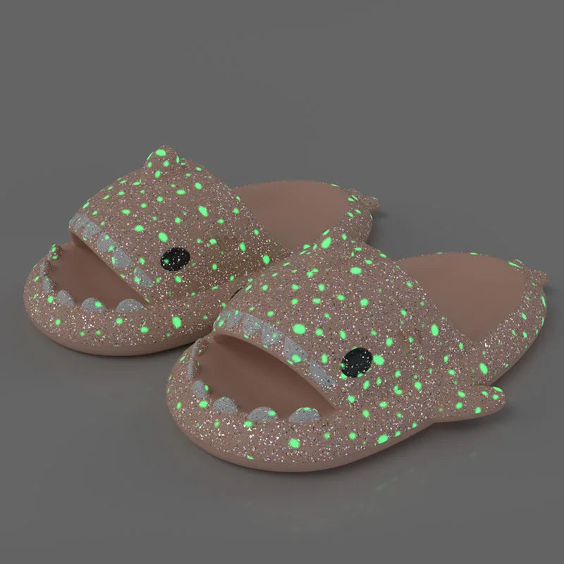 Shark Slides - Luminous Slippers Cute Flip Flops