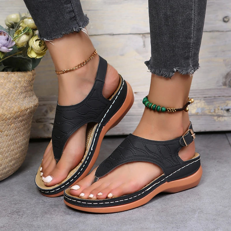 Autumn Wedges Shoes High Heels Sandals