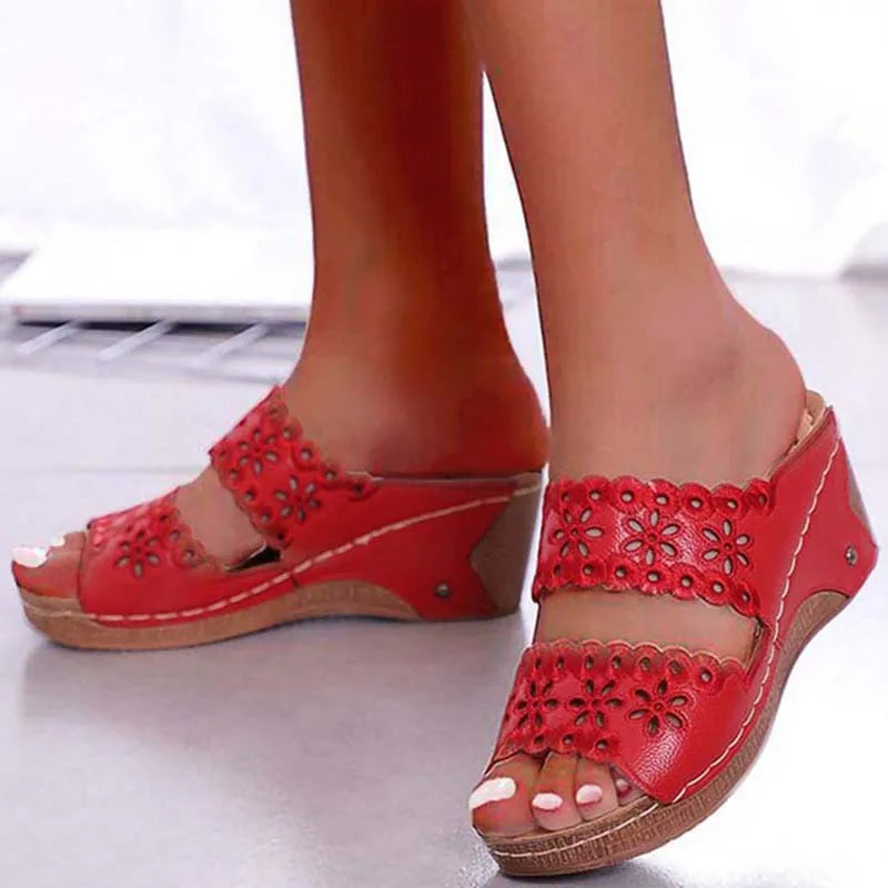 Summer Platform Shoes Slip On Walking Shoes