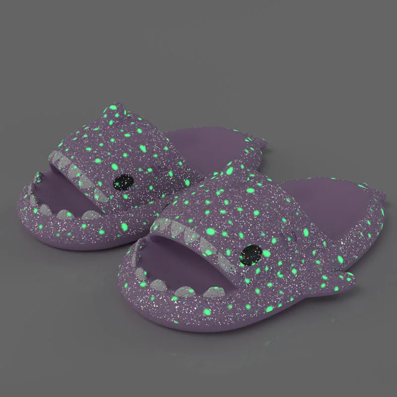Shark Slides - Luminous Slippers Cute Flip Flops