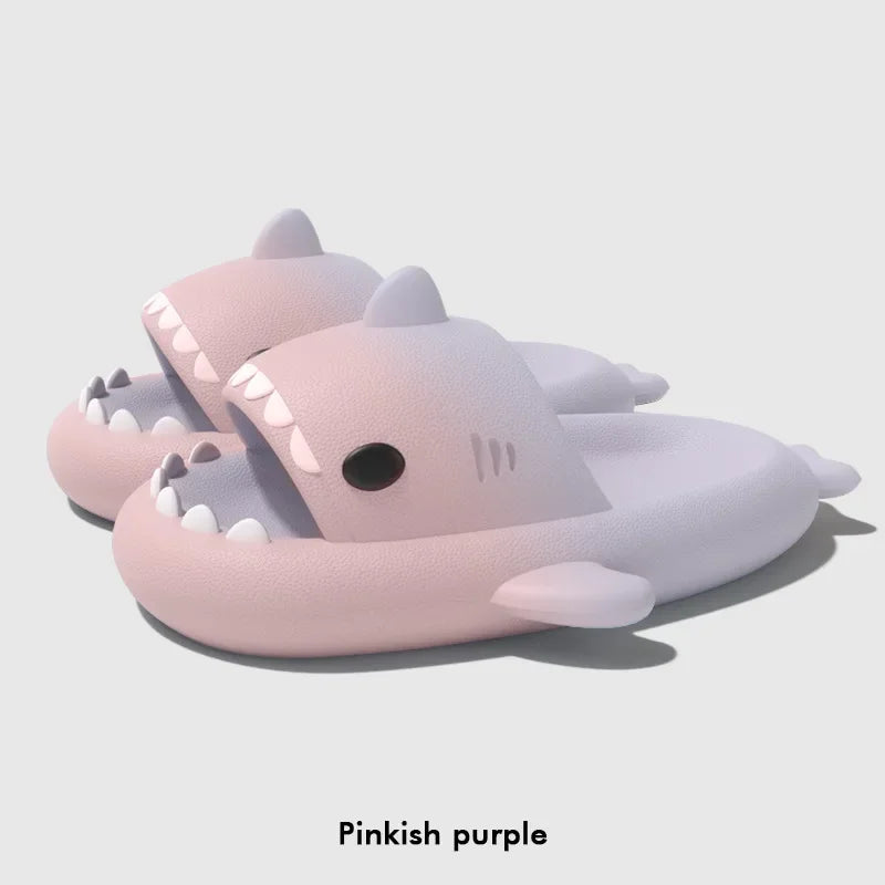 Shark Slippers - Home Summer Beach Indoor Soft Slides