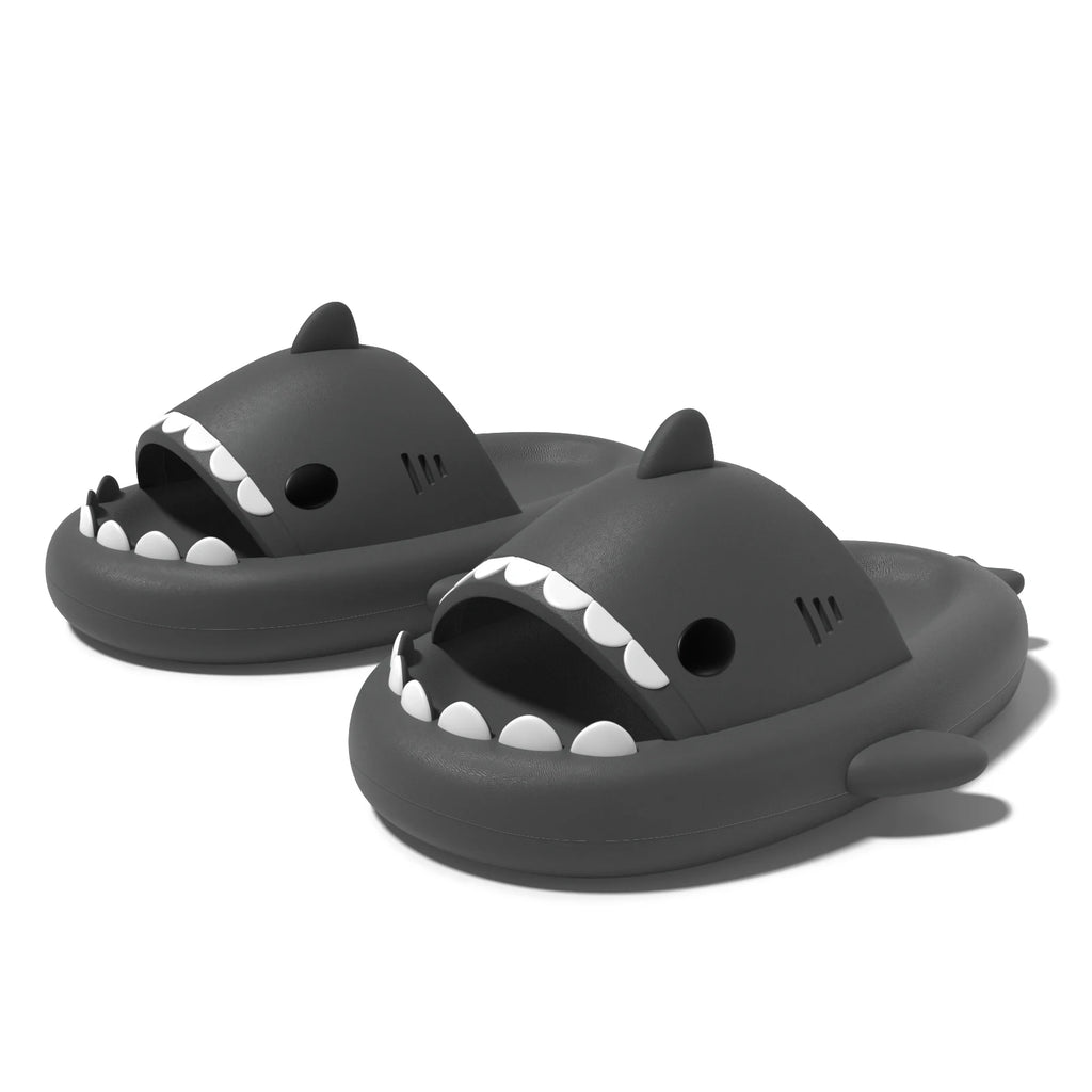 Shark Slides - Anti Slip Thick Sole Indoor Outdoor Slippers