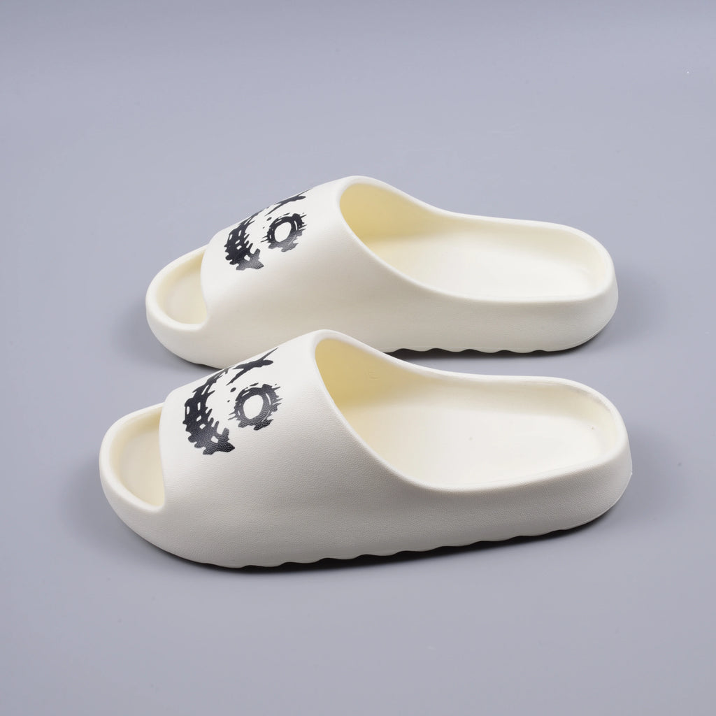 Smile Slippers - XO Smiley Couple Slides
