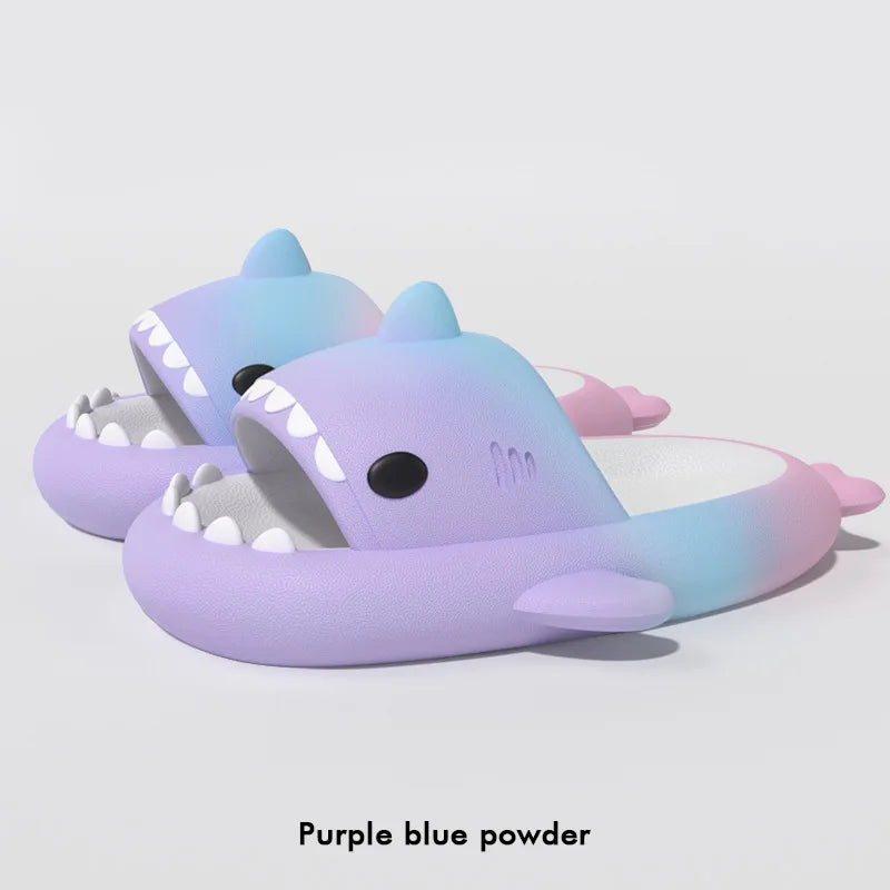 Shark Slides - Summer Slippers Beach Bathroom Home
