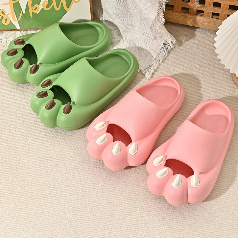 Cat Paw Claw Slippers Cloud Platform