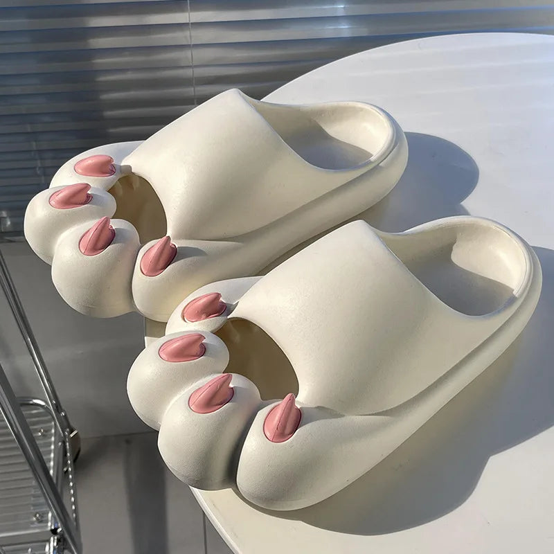 Cat Paw Claw Slippers Cloud Platform