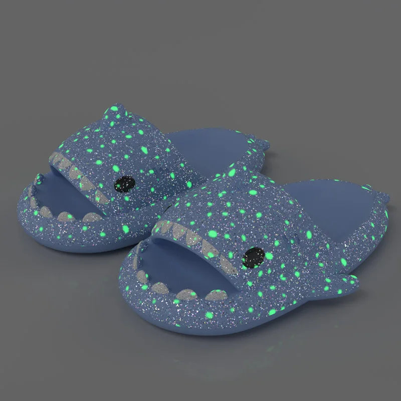Shark Slides - Luminous Slippers Cute Flip Flops