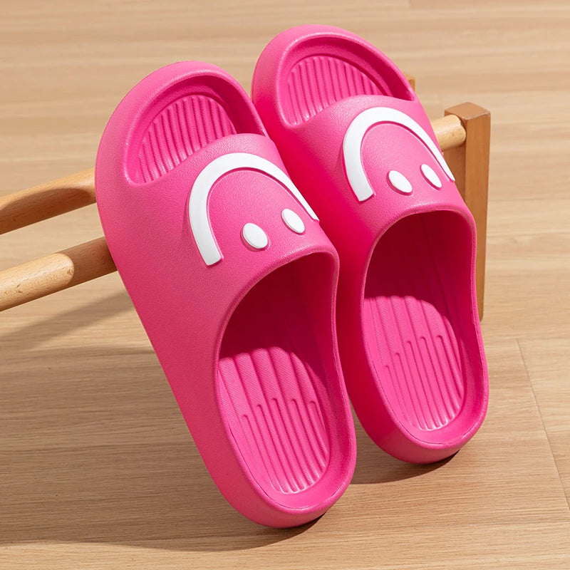 Cartoon Smile Eva Home Beach Flip Flops