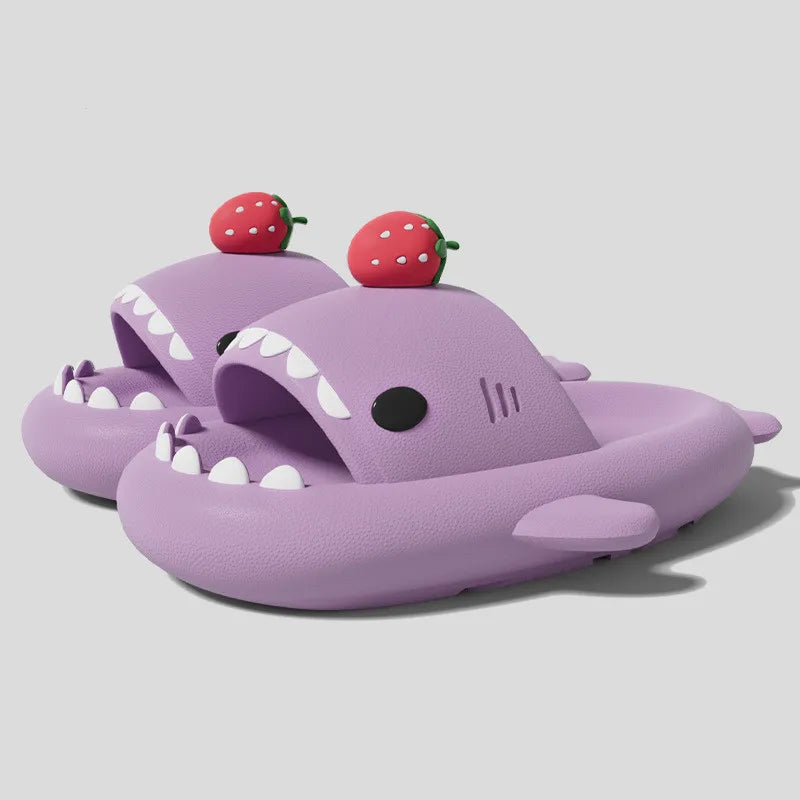 Shark Slides - Cute Panda DIY Slippers Summer Platform Shoes