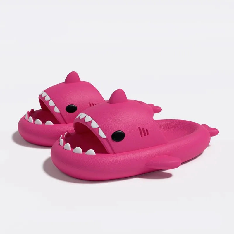 Shark Slides - Cute Panda DIY Slippers Summer Platform Shoes