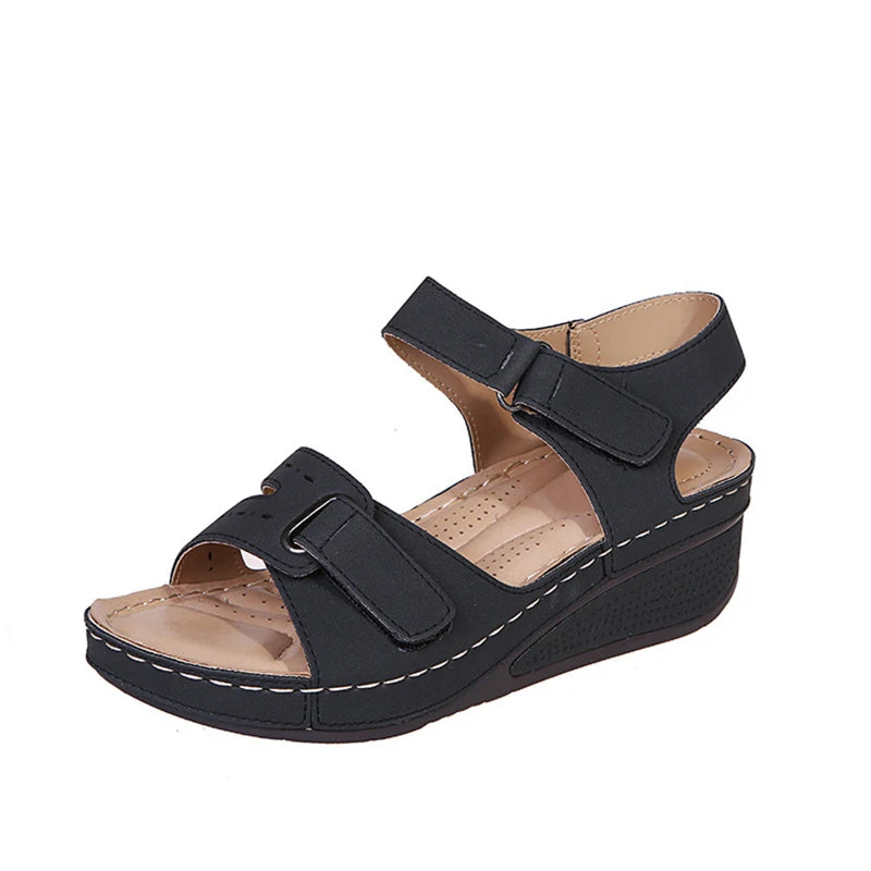 Brown Sandals - Summer Open Toe Walking Shoes