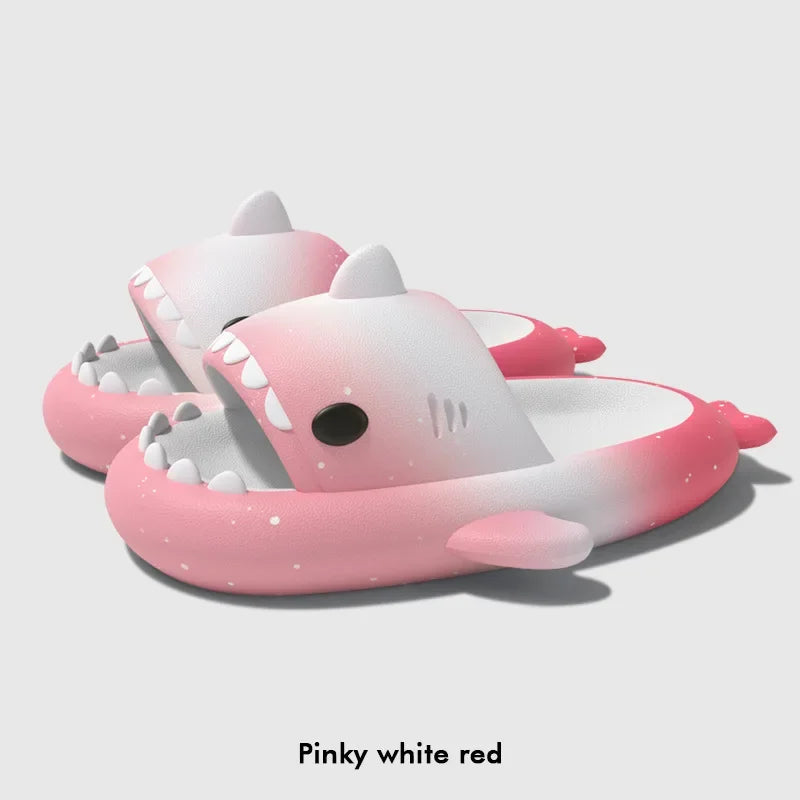 Shark Slippers - Home Summer Beach Indoor Soft Slides