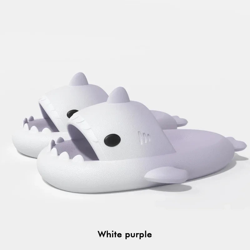 Shark Slippers - Home Summer Beach Indoor Soft Slides