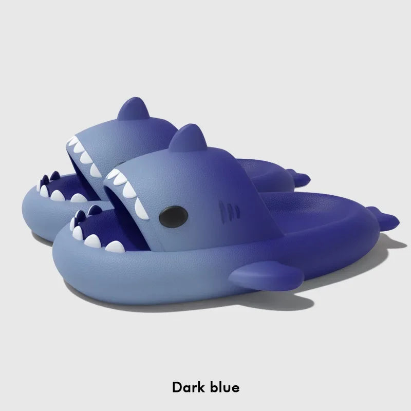 Shark Slippers - Home Summer Beach Indoor Soft Slides