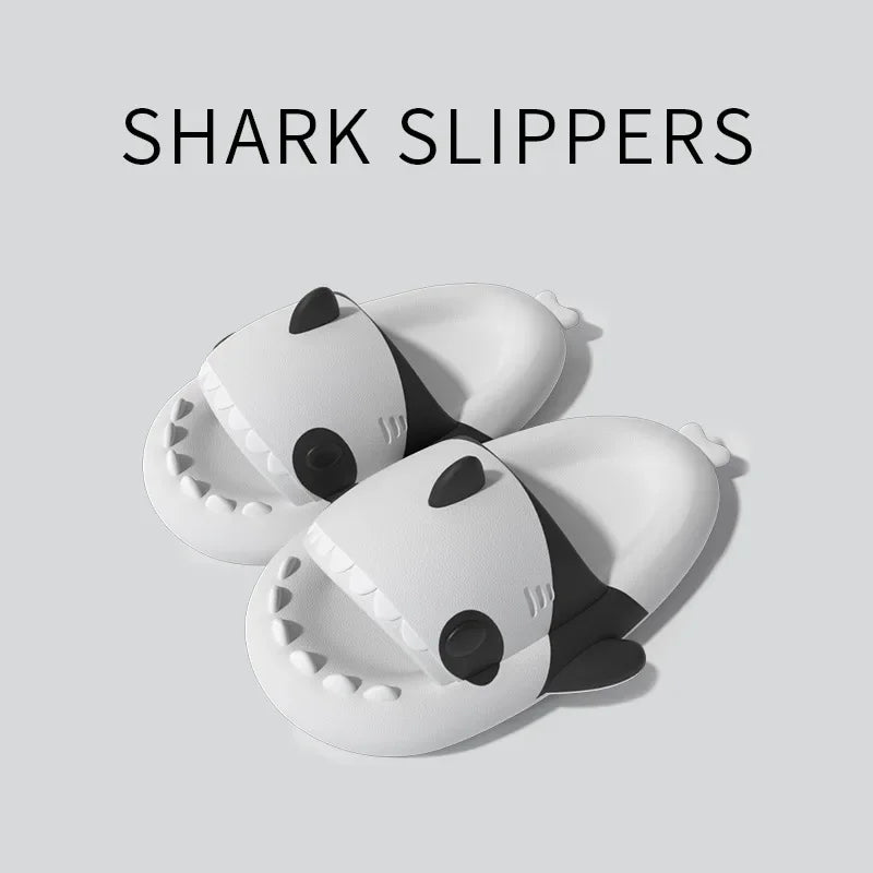 Shark Slippers - House Cloud Platform Slides Summer Beach